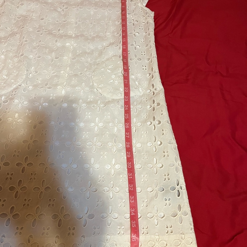 Madison Leigh White Eyelet Mini Dress - Picture 5 of 5